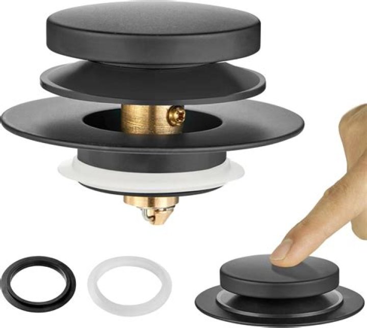 How do you measure a bathtub drain stopper