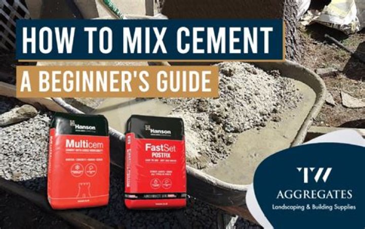 How do you mix cement for stucco