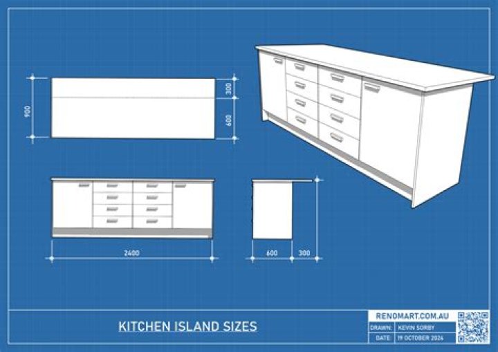 How do you move a kitchen island