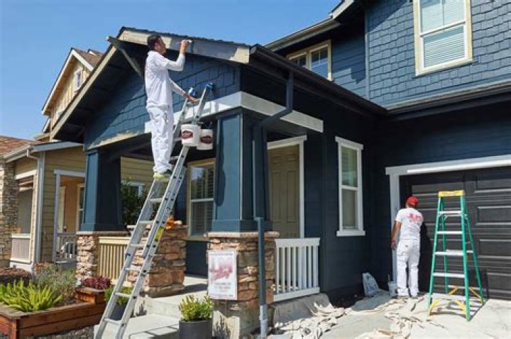 How do you paint exterior stairs