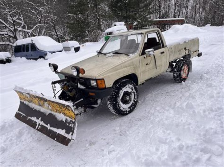 How do you plow snow