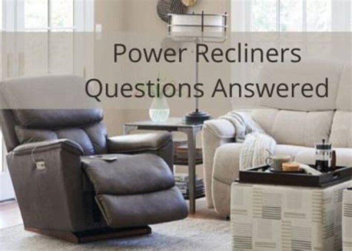 How do you plug in a power recliner