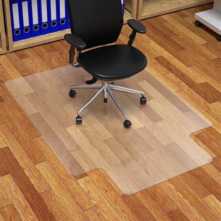How do you protect hardwood floors from rolling office chairs