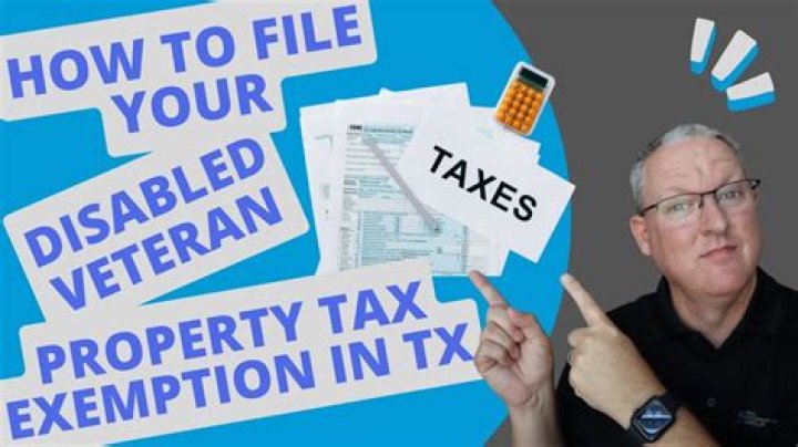 How do you qualify for property tax exemption
