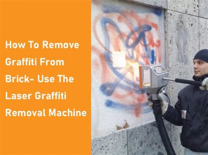How do you remove graffiti from cinder block walls