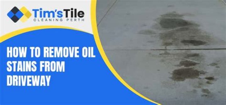 How do you remove iron stains from concrete driveway
