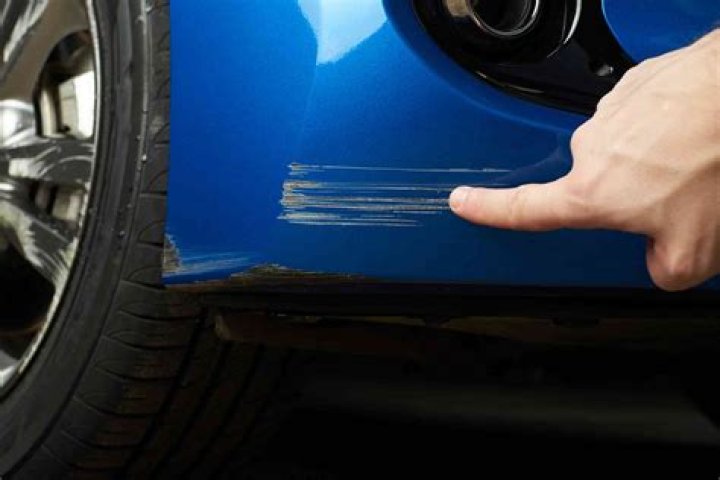 How do you remove scratches from car paint