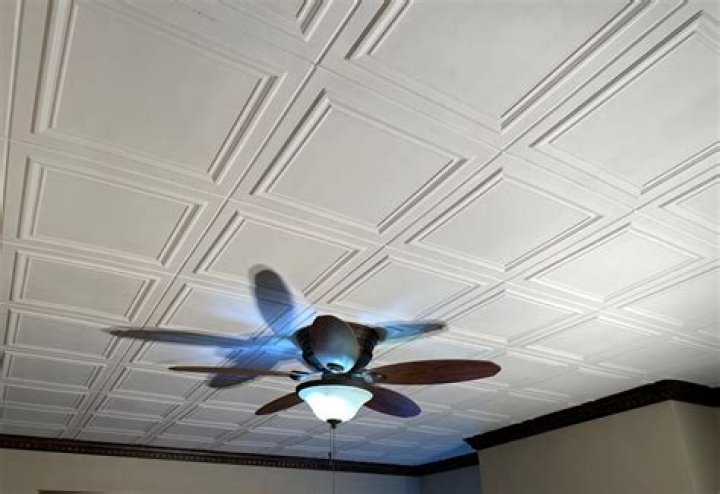 How do you remove Styrofoam ceiling tiles