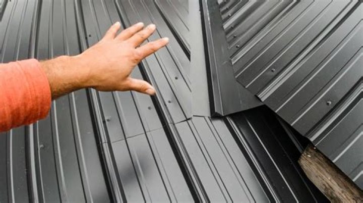 How do you repair a galvanized metal roof