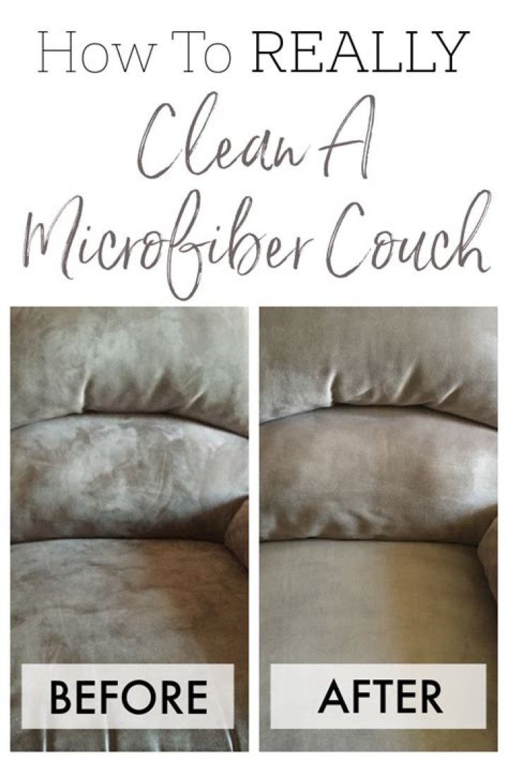 How do you repair a tear in a microfiber couch