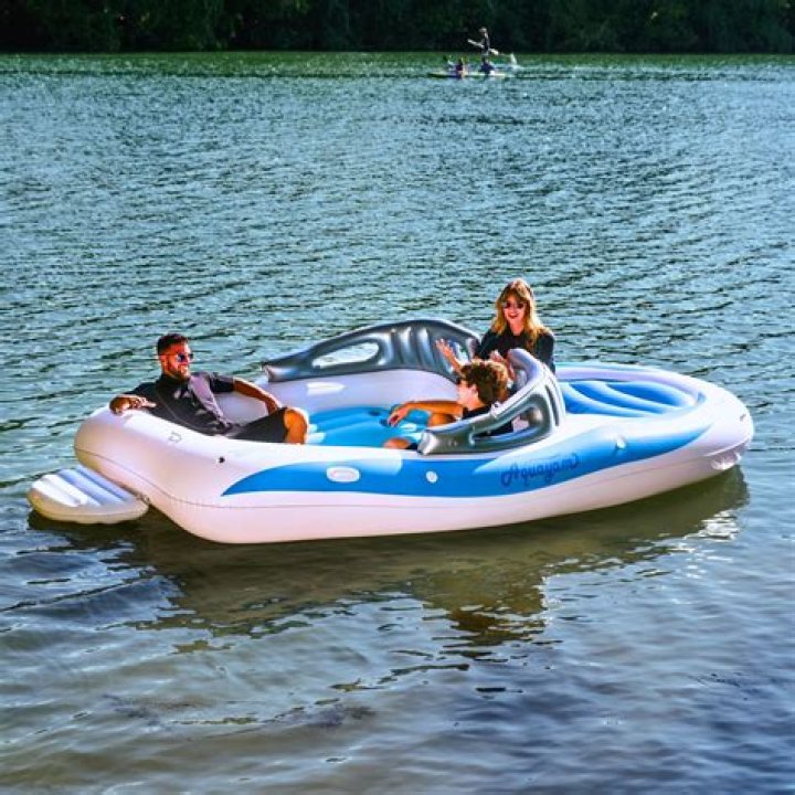 How do you repair a tear in an inflatable boat