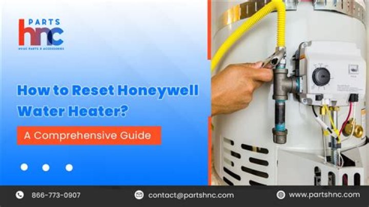 How do you reset a gas water heater