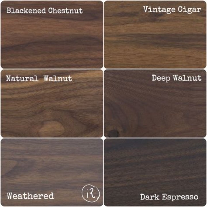 How do you stain a dark table