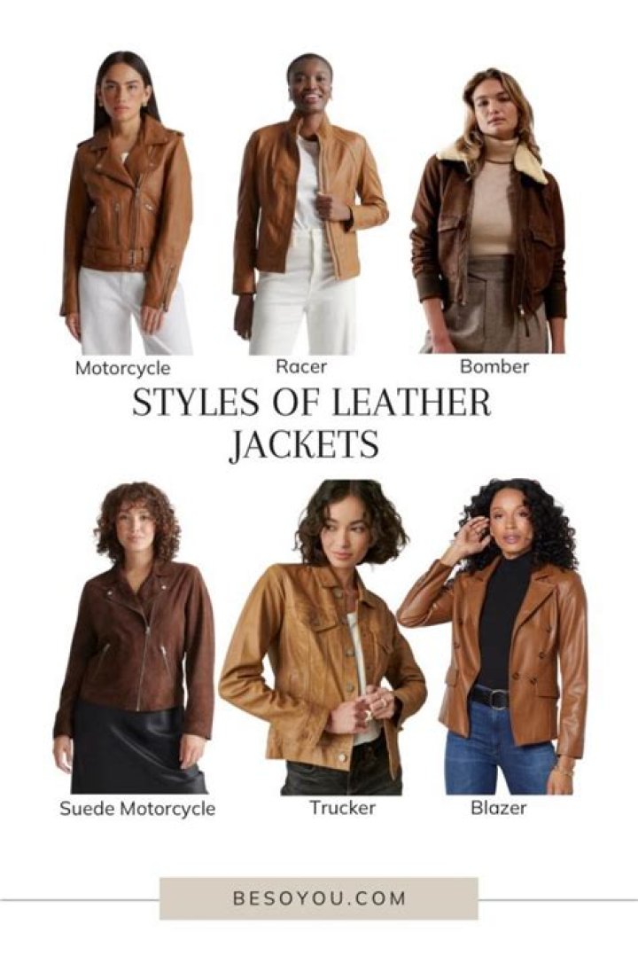 How do you style a brown leather biker jacket