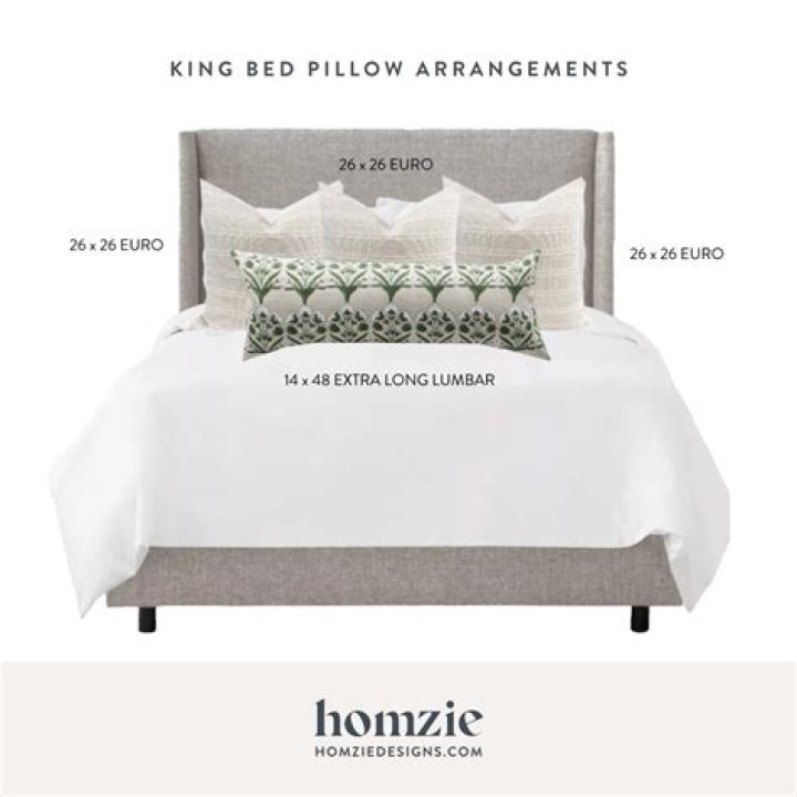 How do you style a queen bed with pillows