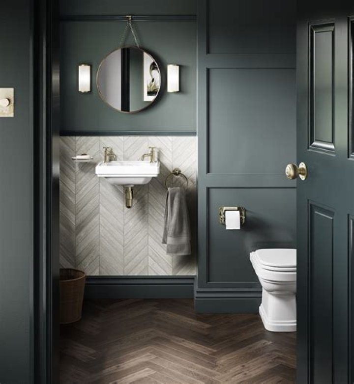 How do you style a small cloakroom