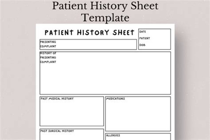 How do you take a case history of a patient