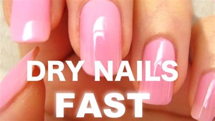 How do you treat dry nails