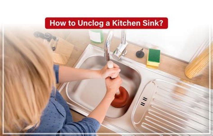 How do you unclog a sink with a garbage disposal with standing water