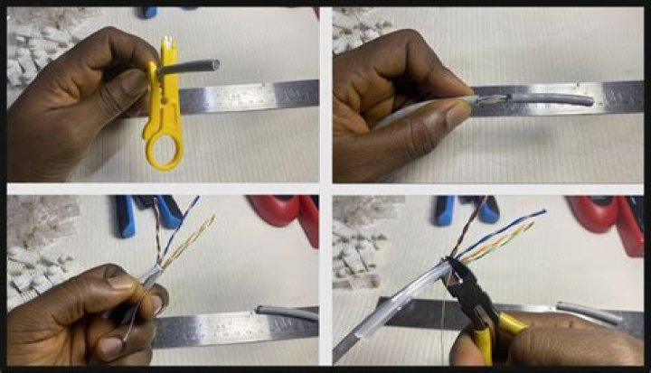 How do you use a cable stripping tool