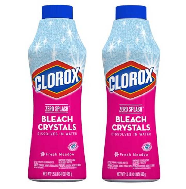 How do you use Clorox bleach crystals in laundry