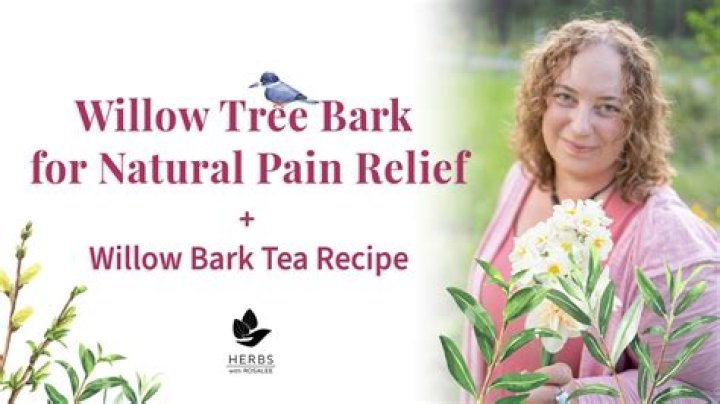 How do you use white willow bark for pain