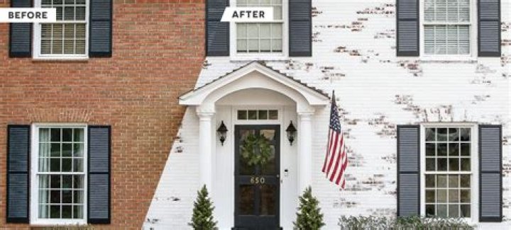 How do you whitewash a faux stone