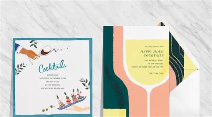 How do you write cocktail hour on a wedding invitation
