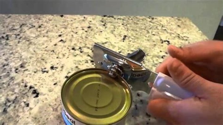 How does a can opener work