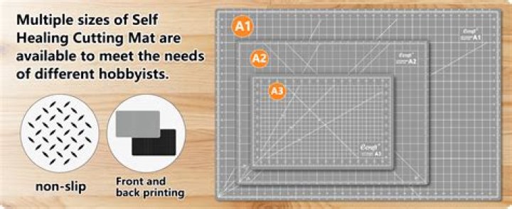 How does a cutting mat self heal