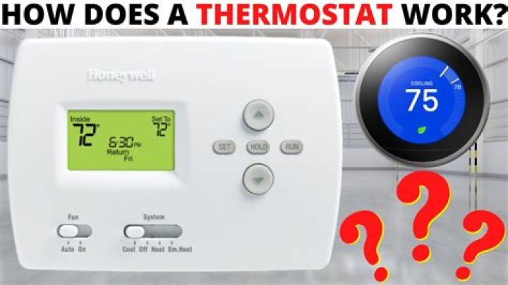 How does a remote thermostat work