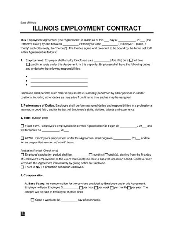 How does contract for deed work in Illinois