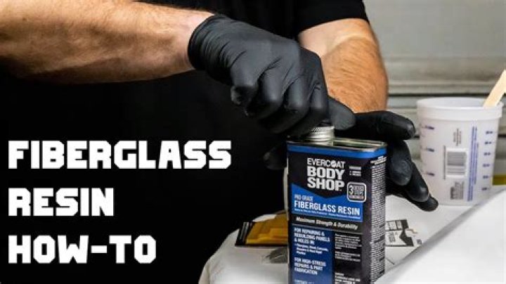 How does fiberglass resin work