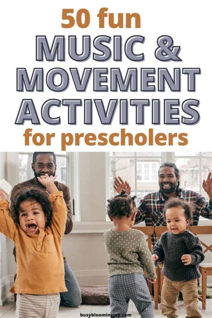 How does music and movement help preschoolers