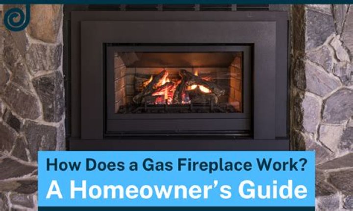 How does the gas fireplace work