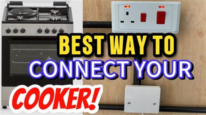 How far should a cooker switch be from a cooker