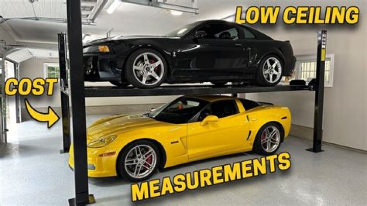 How high does the ceiling need to be for a car lift