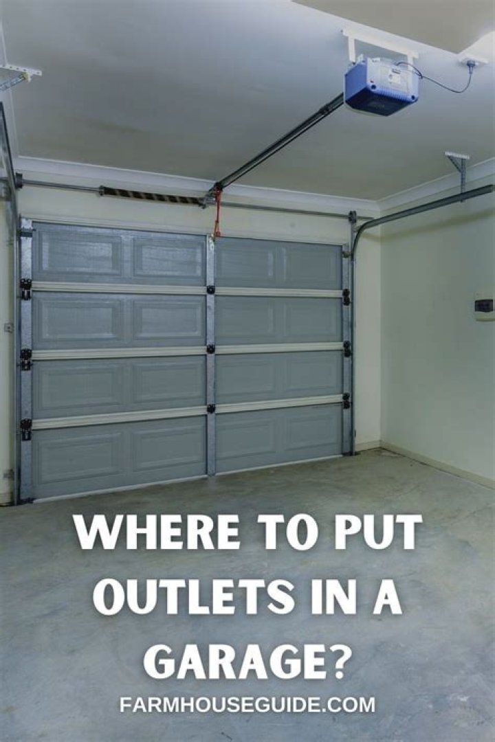 How high should outlets be in a garage