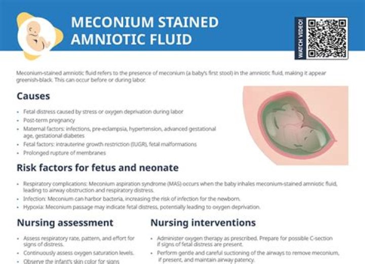 How is meconium treated