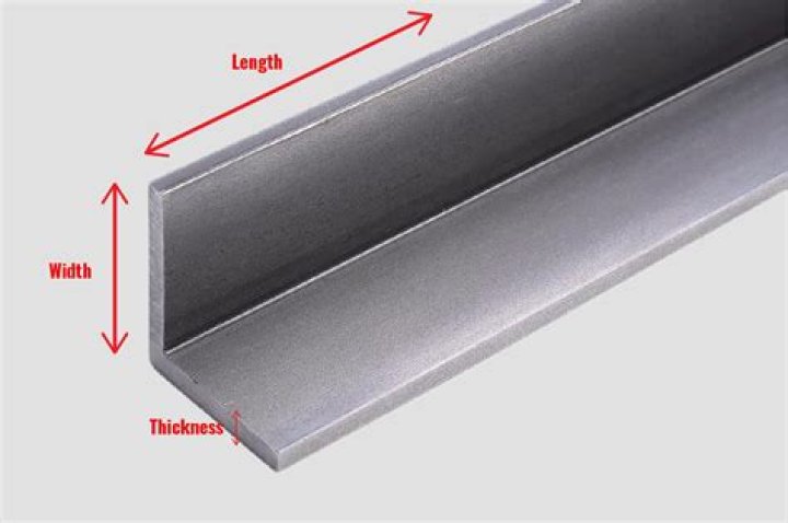 How is steel angle measured