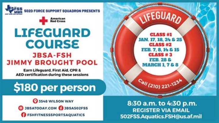 How long does a Red Cross lifeguard certification last