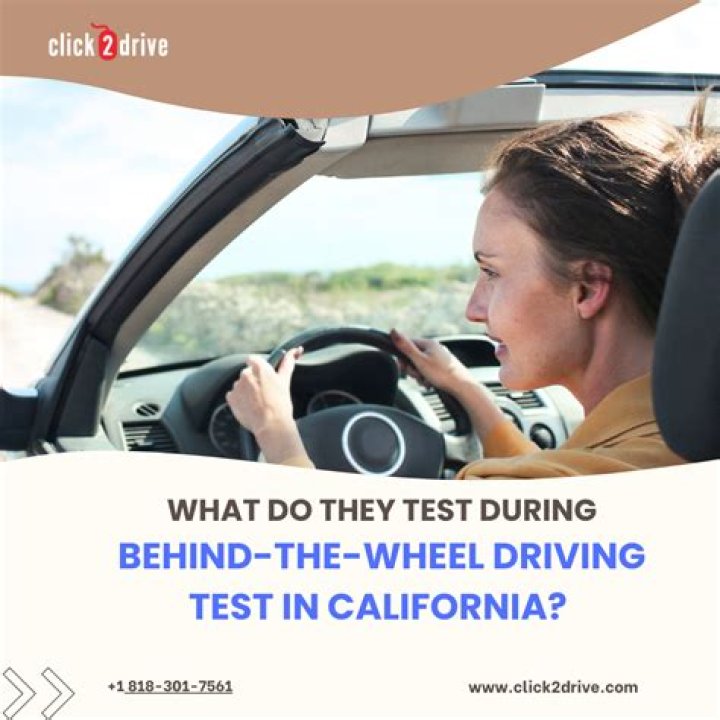 How long is a driving test in California