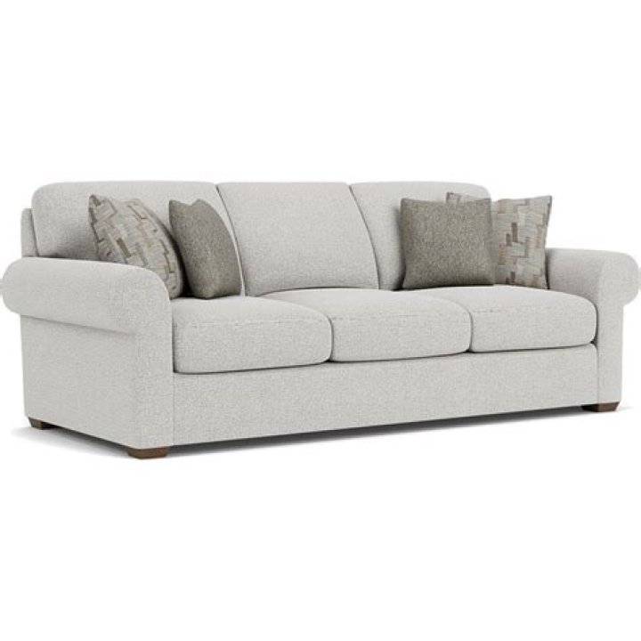 How long is a three cushion sofa