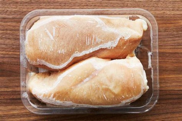 How long is chicken OK for once defrosted