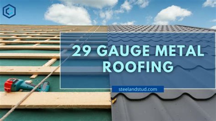How long will a 29 gauge metal roof last