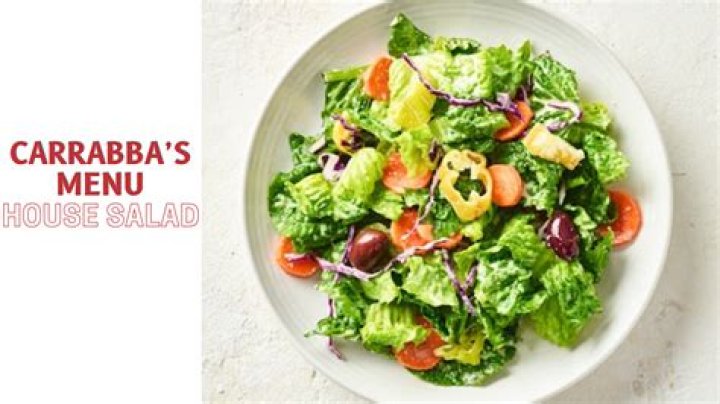 How many calories in Carrabbas house salad
