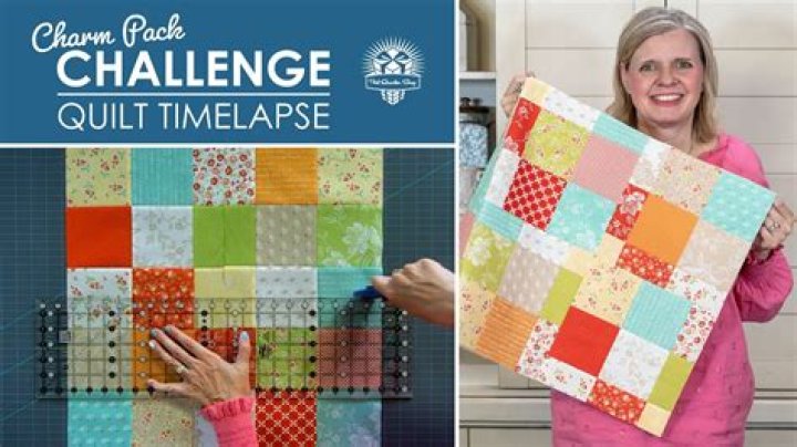 How many charm packs does it take to make a queen quilt