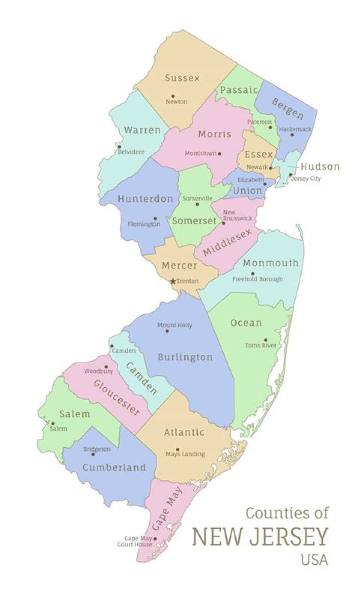 How many counties are in or