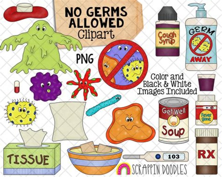How many germs are on shoes