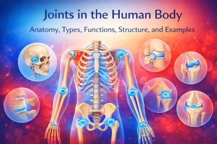 How many joints and muscles are in the human body